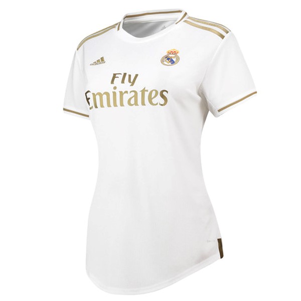 Camiseta Real Madrid Primera equipación Mujer 2019-2020 Blanco